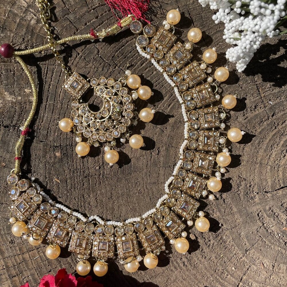 Indian Jewelry -  Sheikha (gold)